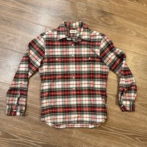 Taylor Stitch Plaid Flannel Shirt | Size 40 | Made in USA | Heritage Workwear